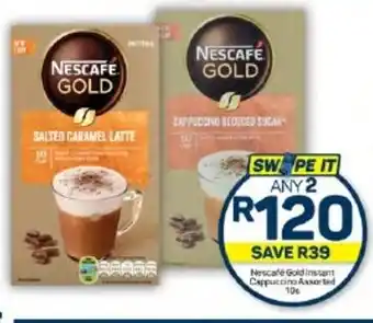 Pick n Pay Hypermarket Nescafe Gold instant Cappuccino Assorted 10s offer