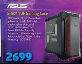 Incredible Connection Asus - GT501 TUF Gaming Case offer