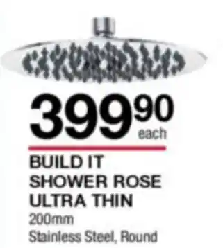 Build It Built It Shower Rose Ultra Thin offer