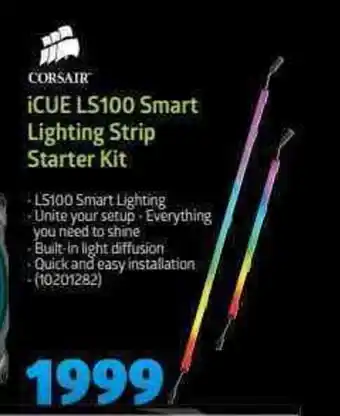 Corsair - iCUE LS100 Smart Lightning Strip Starter Kit