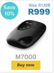 First Shop TP-Link M7000 4G LTE Wi-Fi Router offer