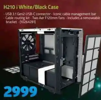 Incredible Connection H210 i White/Black Case offer