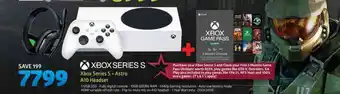 Incredible Connection XBOX Series S + Astro A10 Headset offer