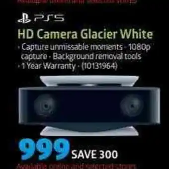 Incredible Connection PS5 - HD Camera Glacier White offer