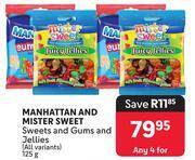 Manhattan & Mister Sweet Sweets & Gums & Jellies (All Variants)-For Any ...