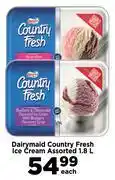 Food Lover's Market Dairymaid Country Fresh Ice Cream Assorted-1.8L Each offer