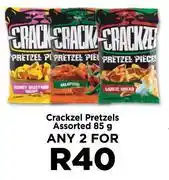 Food Lover's Market Crackzel Pretzels Assorted-For Any 2 x 85g offer