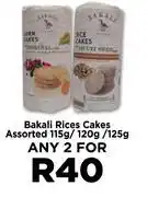 Food Lover's Market Bakali Rice Cakes Assorted-For Any 2 x 115g/120g/125g offer