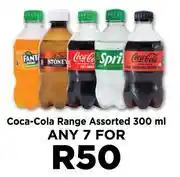 Food Lover's Market Coca Cola Range Assorted-For Any 7 x 300ml offer