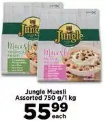 Food Lover's Market Jungle Muesli Assorted-750g/1Kg Each offer