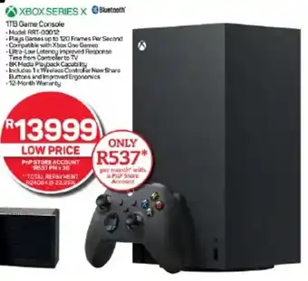 Pick n Pay Hypermarket XBOX SERIES X offer