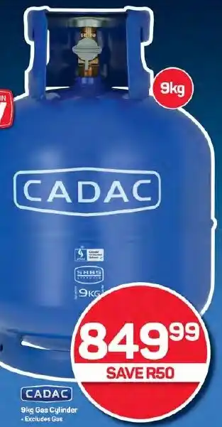 Pick n Pay Hypermarket CADAC 9kg Gas Cylinder offer