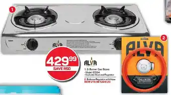 Pick n Pay Hypermarket ALVA 1.2-Burner Gas Stove offer