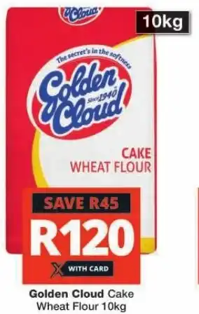 Checkers Golden Cloud Cake Wheat Flour 10kg offer