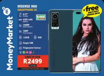 Checkers HISENSE H60 SMARTPHONE 5G offer