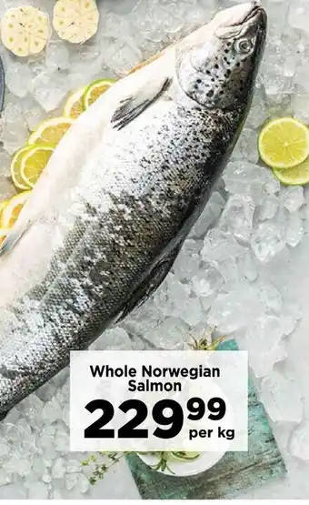 Food Lover's Market Whole Norwegian Salmon offer