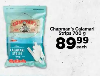 Food Lover's Market Chapman's Calamari Strips 700 g offer