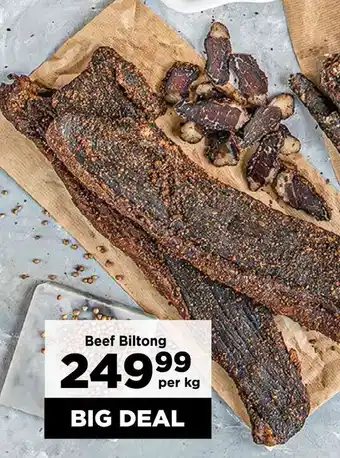 Beef Biltong