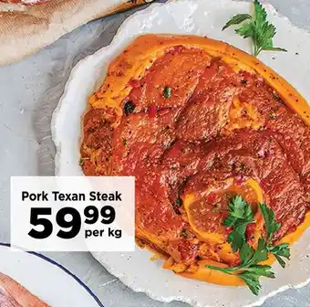 Food Lover's Market Pork Texan Steak offer