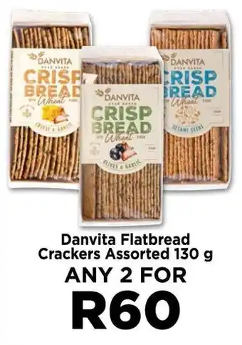 Danvita Flatbread Crackers Assorted 130 g
