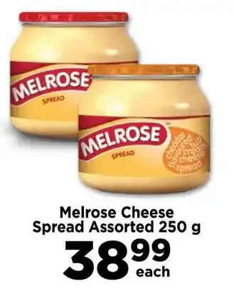 Food Lover's Market Melrose Cheese Spread Assorted 250 g offer