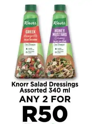 Food Lover's Market Knorr Salad Dressings Assorted 340 ml offer