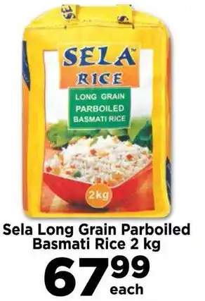 Food Lover's Market Sela Long Grain Parboiled Basmati Rice 2 kg offer