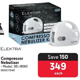 Makro ELEKTRA Compressor Nebulizer offer