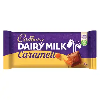 Pick n Pay Liquor Cadbury Dairy Milk Choco Slab Caramel 88g offer