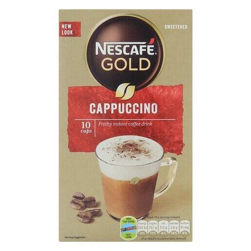 Nescafe Gold Original Cappuccino 10 Sachets offer at Pick n Pay Liquor