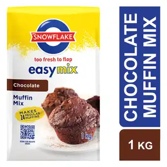 Pick n Pay Liquor Snowflake Easy Mix Chocolate Muffin Mix 1kg offer