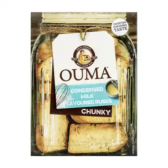 Pick n Pay Liquor Ouma Condensed Milk Flavour Rusks 500g offer