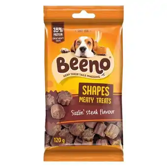 Beeno Flatties Shapes with Steak 120g