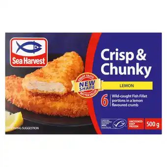 Pick n Pay Liquor Sea Harvest Crisp & Chunky Lemon 500g offer