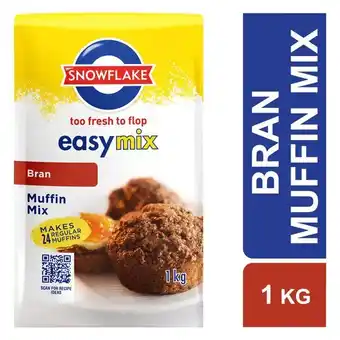 Pick n Pay Liquor Snowflake Easy Mix Bran Muffin Mix 1kg offer