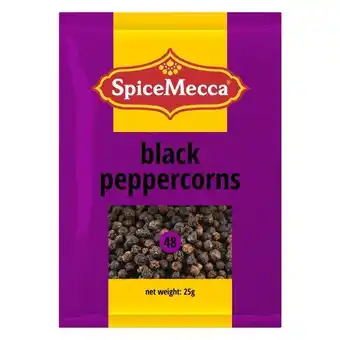 Pick n Pay Liquor Spice Mecca Peppercorns Black 25g offer