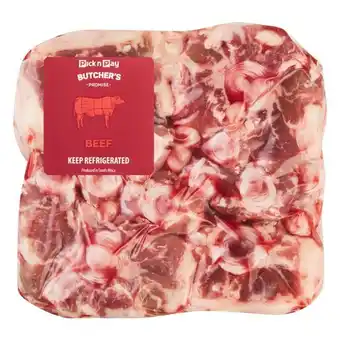 Pick n Pay Liquor PnP Butchery Oxtail p/kg offer