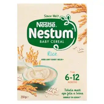 Pick n Pay Liquor Nestle Nestum Infant Cereal Rice 250g offer