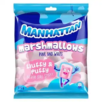 Pick n Pay Liquor Manhattan Pink & White Mallows 150g offer