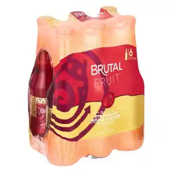 Pick n Pay Liquor Brutal Fruit Strawberry Rouge 6 x 275ml offer