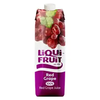 Pick n Pay Liquor Liqui-Fruit Red Grape Fruit Juice 1L offer