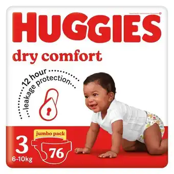 Pick n Pay Liquor Huggies Dry Comfort Size 3 Jumbo Pack 76 Nappies offer