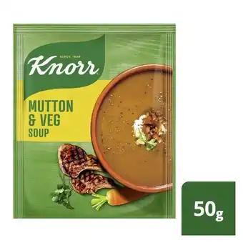 Pick n Pay Liquor Knorr Mutton & Vegetable Thickening Soup 50g offer