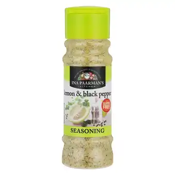 Pick n Pay Liquor Ina Paarman's Lemon & Black Pepper Seasoning 200ml offer