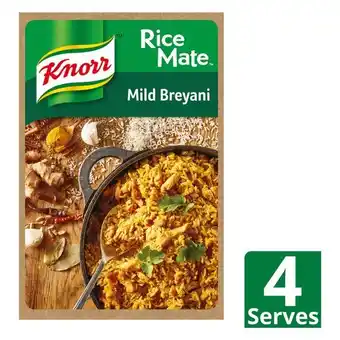 Pick n Pay Liquor Knorr Mild Breyani Rice Mate 275g offer