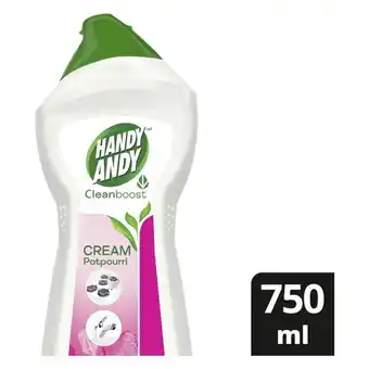 Pick n Pay Liquor Handy Andy Potpourri Multipurpose Cleaning Cream 750ml offer