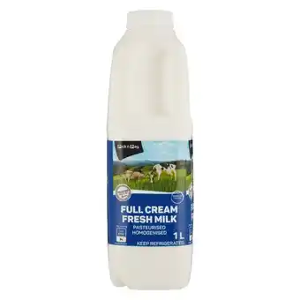 Pick n Pay Liquor PnP Full Cream Fresh Milk 1l offer