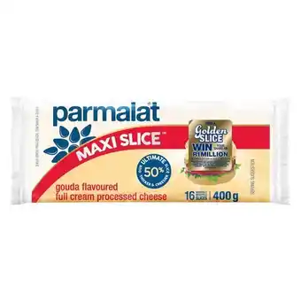 Pick n Pay Liquor Parmalat Maxi Sliced Processed Gouda Cheese 400g offer