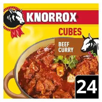 Pick n Pay Liquor Knorrox Beef Curry Stock Cubes 24 x 10g offer