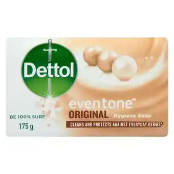 Pick n Pay Liquor Dettol Even Skin Tone Bath Soap 175g offer